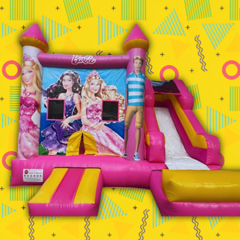 Barbie Combo Bouncer Slide 17W x 17L x 15H