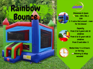 Rainbow Bounce  Orig:$150