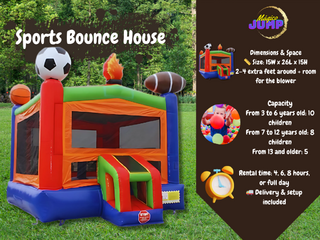 Sports Bounce House  Orig:$170