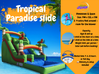 Tropical Paradise Slide
