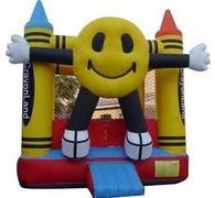 Happy Face Bounce House 14x14
