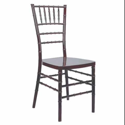 Mahogany Chiavari Chairs (Incl. Cushions)