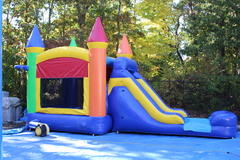 Castle Bounce House/Slide Combo