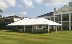 30' x 40' Frame Tent (White) Sidewalls Not Included