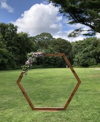 8' x 8' Hexagon Arbor 