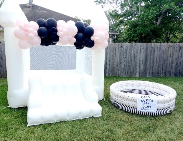 Additional White Toddler Bounce House Castle 1