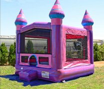 13′ x 13′ Purple and Pink BOUNCE HOUSE 