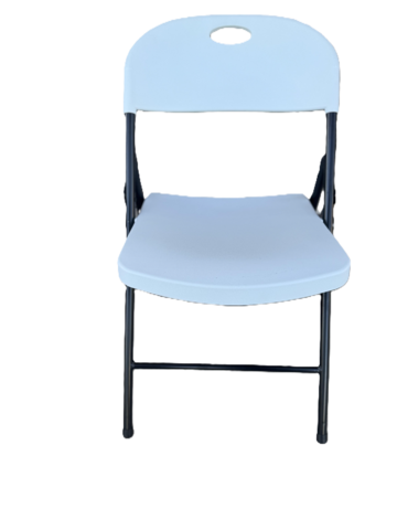 Black and White Chair holds up to 650lbs