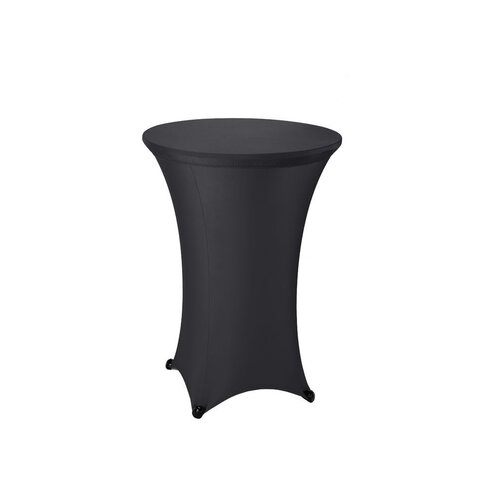 Cocktail Table Spandex Black Tablecloth