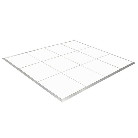 12x12 White Dance Floor