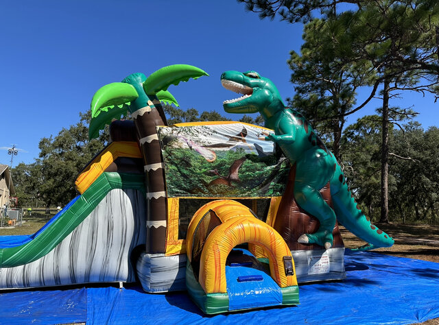 Jurassic Dino water slide rental