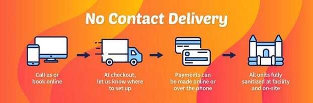 No Contact Delivery Party Rentals