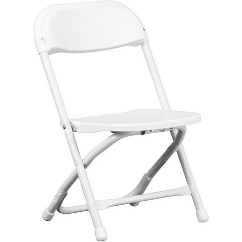 Kiddie White Indoor/Outdoor Chairs