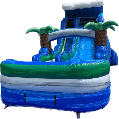 18ft Tsunami Single Lane Waterslide