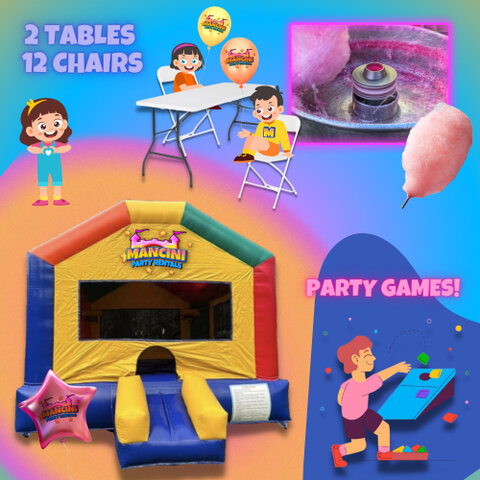 Deluxe Bounce House Party Package