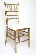 Gold Chiavari Chair - With Chair Pads