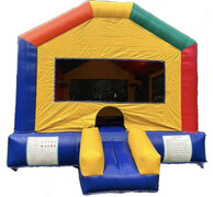 Extra Large Fun House W/ Inside Basketball Hoops