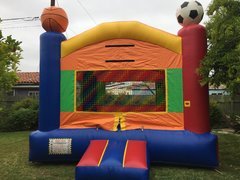 15x15 Big Sports Jumper with Basketball Hoop Rental