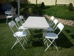 (3) Rect Tables  & (24) Chairs 
