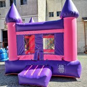 13X13 Pink Castle Jumper ... [Up To 8 Kids]