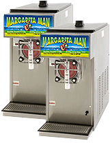 2 Frozen Beverage Machines - Includes 2 Mix, 100 8 oz cups and 2 Margarita Salt