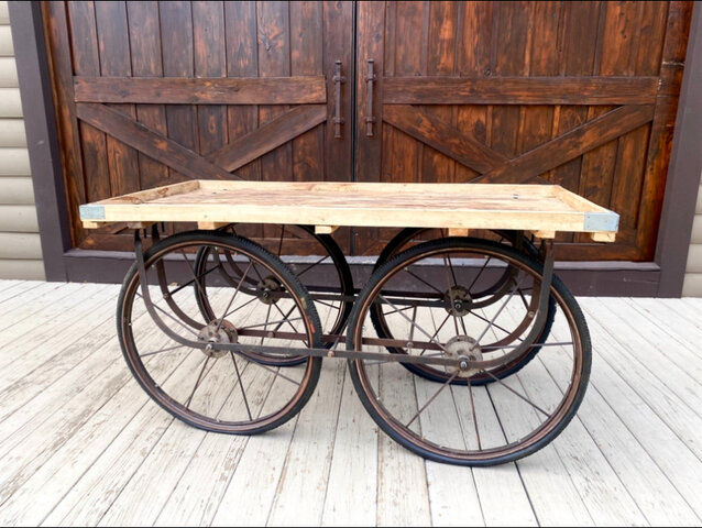 Egyptian Flower Cart