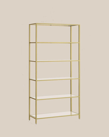 Gold Shelving Traditional