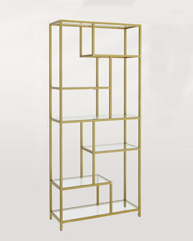 Gold Shelving Mixed