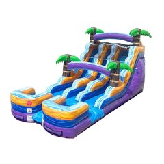 15' Dual Tropical Slide