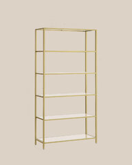 Gold Shelving Traditional