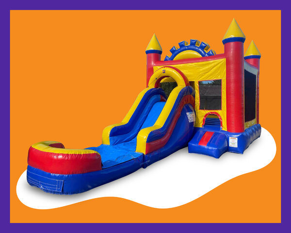 Splash kingdom bounce house combo