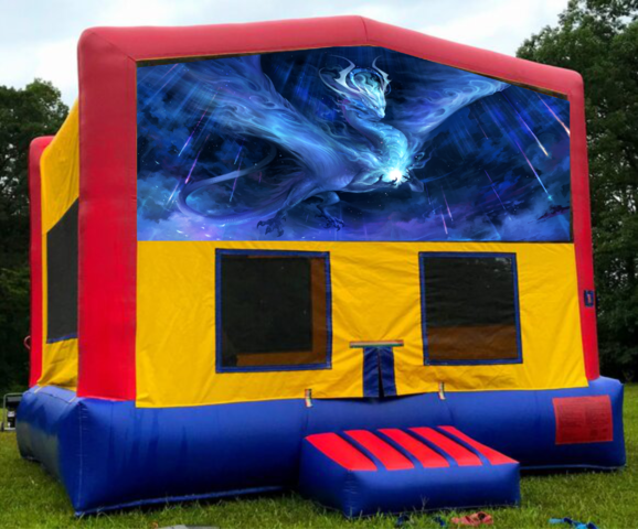 Ice Dragon Bounce House