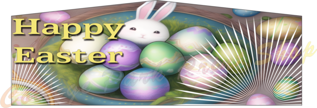 Easter Theme Bounce House Banner 3