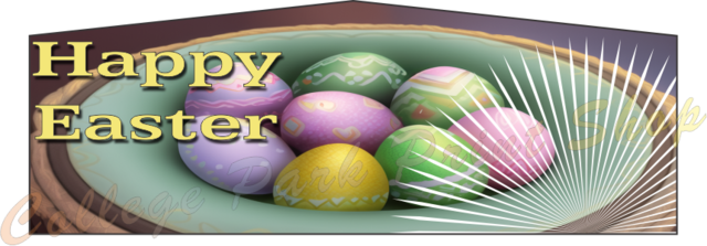 Easter Theme Bounce House Banner 4