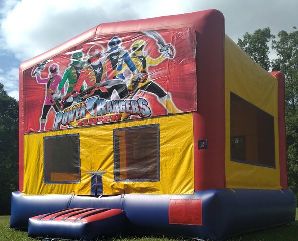 Power Rangers Bounce House