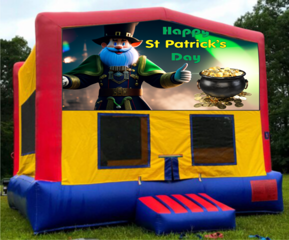 Saint Patrick's Day Bounce House D