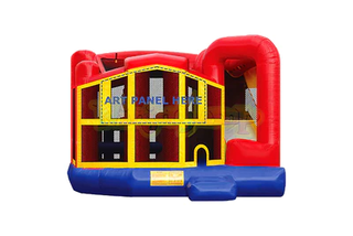 Kid's Kingdom Bounce House with Attached Slide (DRY Option)
