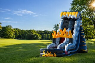 19' Midnight Fire Water Slide