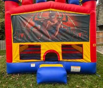 Spider Man on Web Bounce House