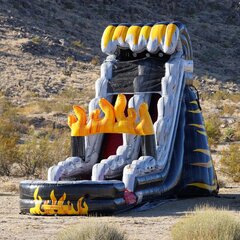 19' Midnight Fire Water Slide