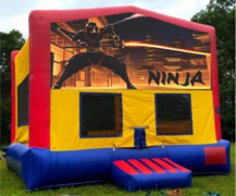 Ninja Theme Bounce house 2