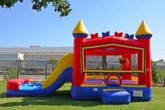 Good Time Bounce House with Attached Slide (DRY Option)