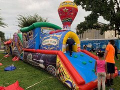 Circus Train Obstacle Course