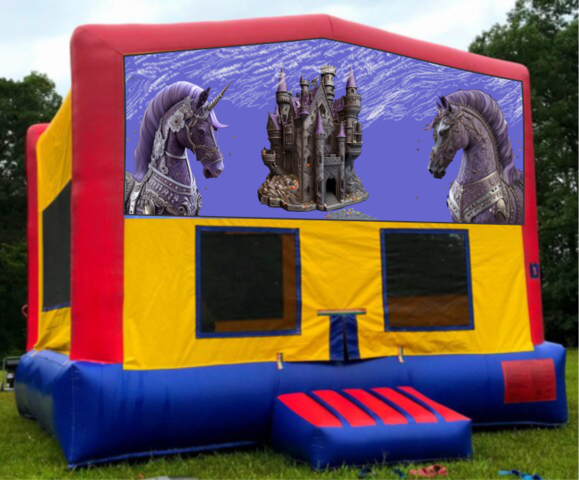 Unicorn Fantasy Theme Bounce House Exclusive