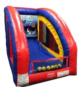 Ball Toss Game, Shark Bite Theme