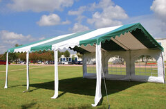 COMBO 1 TENT 20’ X 20’- With 5 tables and 30 chairs