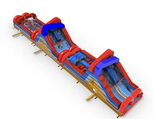 70’ race obstacle course! 