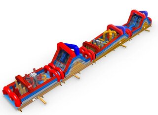 105’ obstacle course 