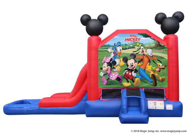 Mickey and Friends Combo Bounce House (Wet/Dry)