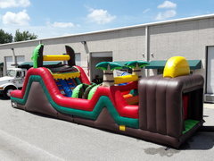 40' Jungle Run Obstacle Course 